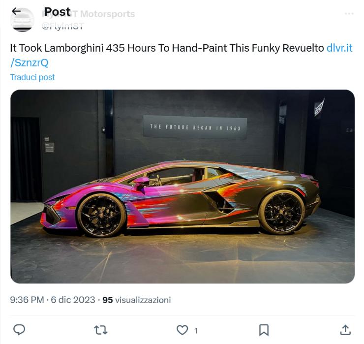 Lamborghini Funky Revuelto