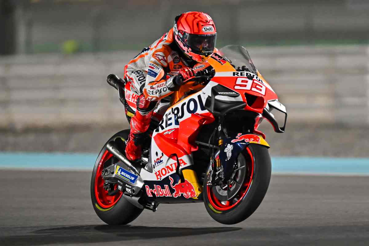 Marquez in Aprilia