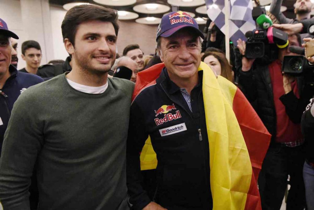 Carlos Sainz padre figlio Ferrari F1 rinnovo contratto