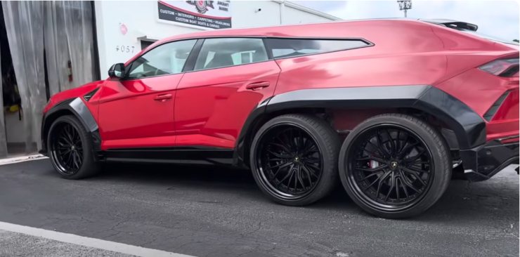 Lamborghini Urus 6x6 modello Tir