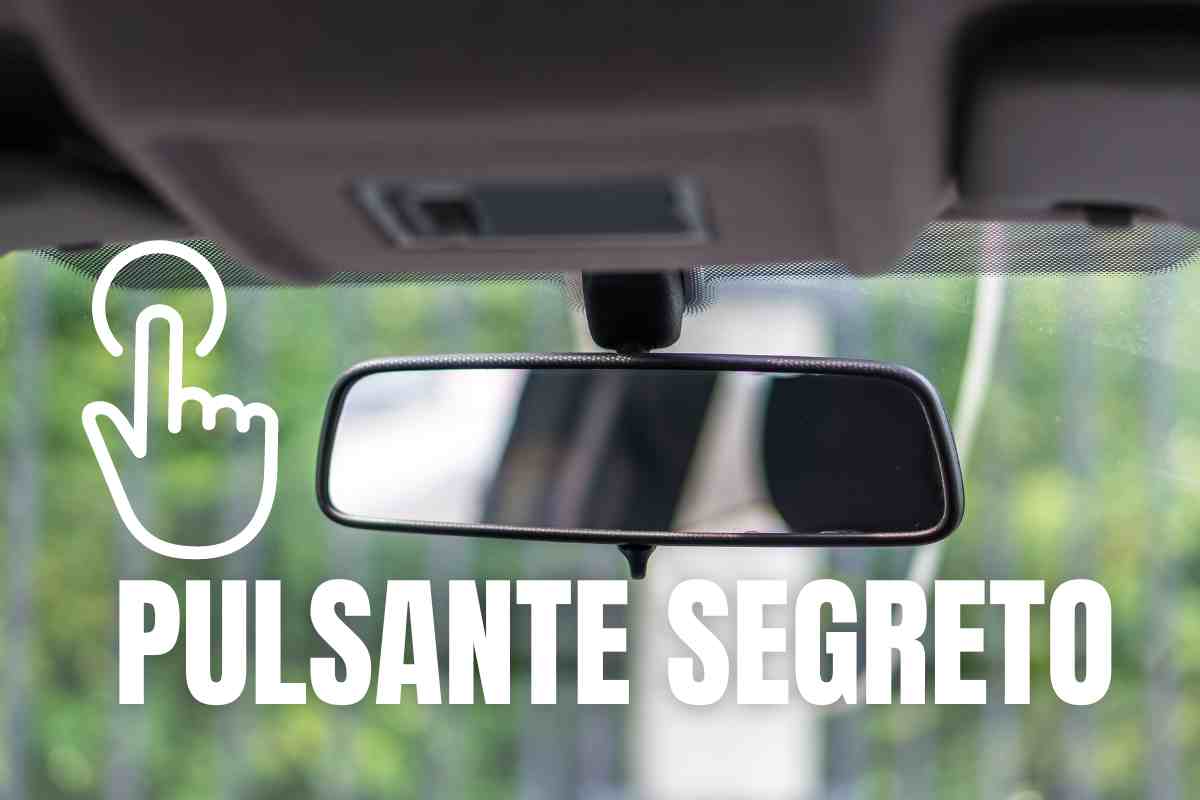 Questo pulsante segreto è nello specchietto della tua auto ma nessuno lo  conosce: ecco a cosa serve 
