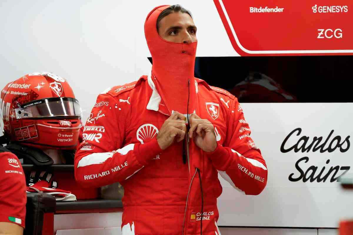 Ferrari, Sainz da non credere